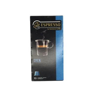 Go Caffé Espresso Dek – Nespresso kompatibilis kapszulák (10 db)