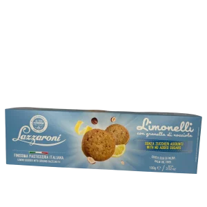 Lazzaroni Limonelli con Granella di Nocciola Senza Zuccheri