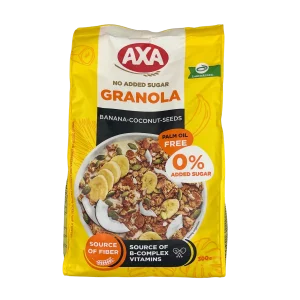 AXA Granola Banana-Coconut-Seeds